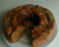 Bolo de banana integral