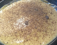 Mousse de maracujá com leite em pó