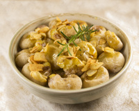 Batata ao murro com alecrim