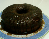 Bolo de chocolate fofíssimo