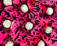 Docinhos de goiabada com coco