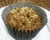 Bolo de aveia e banana