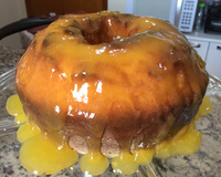 Calda para bolo de laranja