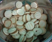 Sequilhos de leite condensado