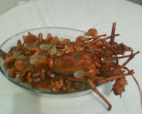 Lagosta Caprichada ao Alho e Óleo