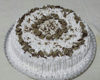 Bolo mousse de maracujá