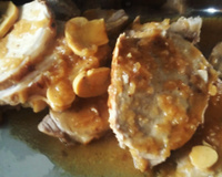 Lombo ao maracujá e mel