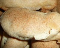 Bananinhas assadas com massa podre