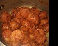 Linguiça na panela de pressão