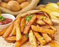 Batata frita temperada