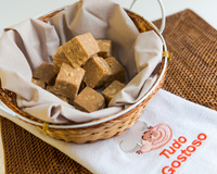 Paçoca com leite condensado