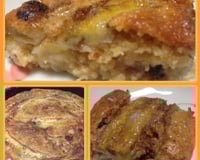 Torta seca de banana