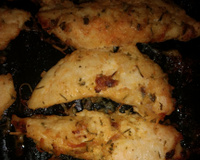 Filé de frango no forno