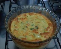 Suflê de chuchu delicioso