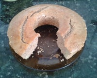 Bolo de banana com canela