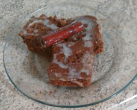 Bolo de chocolate com canela