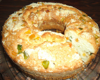 Bolo de fruta cristalizada