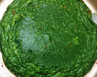 Souflé rápido de espinafre