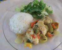 Cação com Pimenta de Cheiro