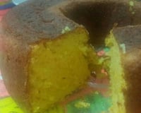 Bolo de milho de lata no liquidificador