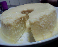 Bolo beijinho de micro-ondas