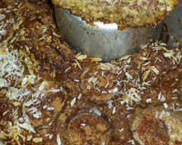 Bolo integral de banana com aveia