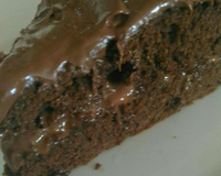 Bolo de iogurte e creme de avelã