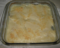 Filé de peixe ao molho branco fácil