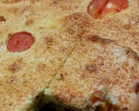 Torta de atum de liquidificador