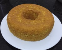 Bolo de milho sem gluten e sem lactose