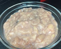 Doce de banana em calda