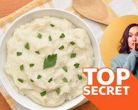 Como fazer um purê de batatas saboroso e mais leve: nutricionista revela seu ingrediente secreto