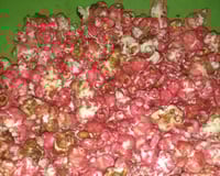 Pipoca doce vermelha fácil