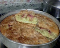 Cuca de morango da Karine