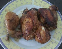 Sobre coxa na cebola queimada