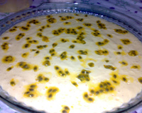 Mousse de maracujá cremoso