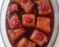 Doce de abóbora em calda