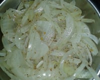 Vinagrete de cebola (sem bafo)