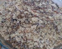 Farofa de cebola da Aline