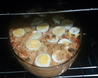 Macarrão espaguete ao forno