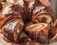 Finalmente aprendi no TudoGostoso a receita do bolo mesclado de cenoura com chocolate que dá certo e agora não erro mais!