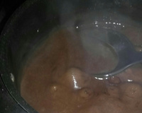 Cobertura de chocolate cremosa