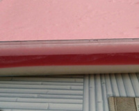 Gelatina de morango com creme de leite condensado