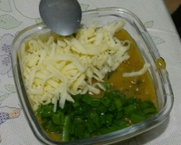 Caldinho cremoso de mandioquinha e carne moída