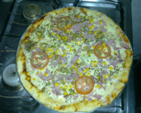 Pizza 100% caseira