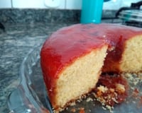 Bolo de creme de milho com goiabada (sem erro)