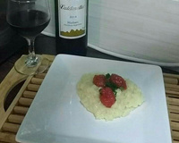 Risoto de palmito cremoso