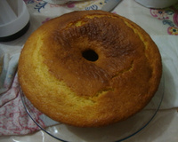 Bolo de laranja sem lactose