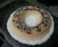 Pudim de maria-mole - rápido e delicioso