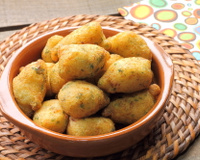 Bolinhos vegetarianos deliciosos